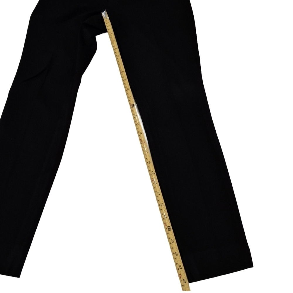 ✨2/$25 Banana Republic Sloan Fit Bi-Stretch Ankle Chino Black Pants Office - Picture 8 of 9